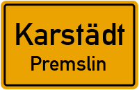 Nebeliner Straße in KarstädtPremslin