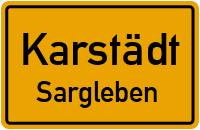 Sarglebener Dorfstr. in KarstädtSargleben