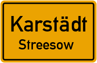 Streesower Dorfstr. in KarstädtStreesow