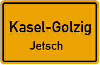 Sagritzer Weg in Kasel-GolzigJetsch