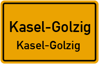 Lübbener Straße in Kasel-GolzigKasel-Golzig
