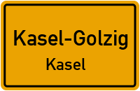 Golßener Strass in Kasel-GolzigKasel