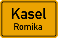 Brühlweg in KaselRomika