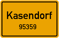 Straßen in 95359 Kasendorf