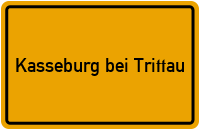 City Sign Kasseburg bei Trittau