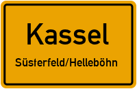 Straßenverzeichnis Kassel Süsterfeld/Helleböhn