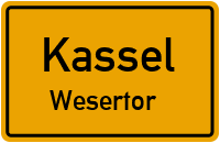 Straßenverzeichnis Kassel Wesertor