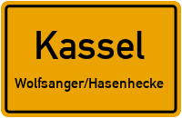 Straßenverzeichnis Kassel Wolfsanger/Hasenhecke