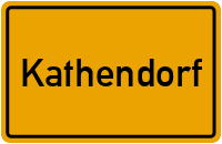 City Sign Kathendorf