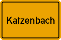 Hauptstraße in Katzenbach