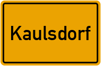 Kaulsdorf in Thüringen