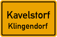 Kirchsteig in KavelstorfKlingendorf