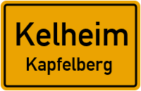 Straßenverzeichnis Kelheim Kapfelberg