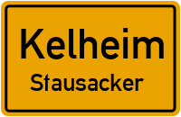 Neustädter Straße in KelheimStausacker