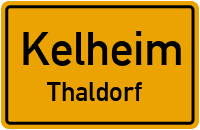 Alte Bundesstraße in KelheimThaldorf