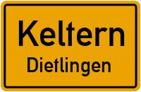 Ersinger Straße in 75210 Keltern (Dietlingen)