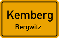 Hallesche Straße in KembergBergwitz