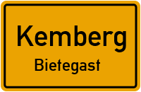 Straßenverzeichnis Kemberg Bietegast