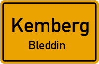 Straßenverzeichnis Kemberg Bleddin