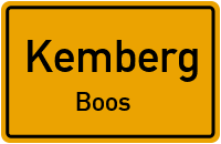 Boos in KembergBoos