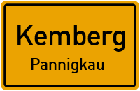 Pannigkauer Dorfstraße in KembergPannigkau