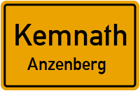 Straßenverzeichnis Kemnath Anzenberg