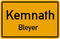 Straßenverzeichnis Kemnath Bleyer