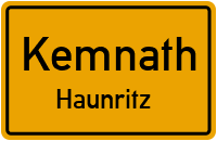 Straßenverzeichnis Kemnath Haunritz