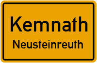 Straßenverzeichnis Kemnath Neusteinreuth