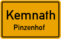 Straßenverzeichnis Kemnath Pinzenhof
