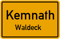 Alte Straße in KemnathWaldeck