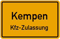 Zulassungstelle Kempen