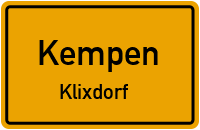 Biesterfeldsweg in KempenKlixdorf