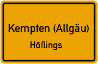 Höflings in Kempten (Allgäu)Höflings