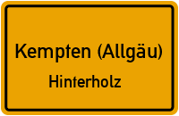 Hinterholz in Kempten (Allgäu)Hinterholz