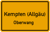 Neuhauser Weg in Kempten (Allgäu)Oberwang
