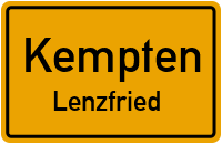 Wessobrunner Straße in KemptenLenzfried