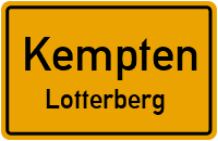Straßen in Kempten Lotterberg