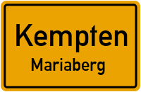 Öschberg in KemptenMariaberg