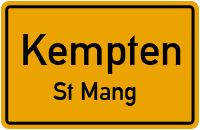 Sonnenstraße in KemptenSt Mang