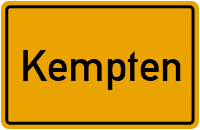Bahnhofstraße in Kempten