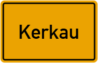 City Sign Kerkau