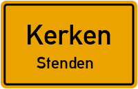 St. Huberter Straße in KerkenStenden