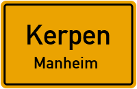 Kölnstraße in KerpenManheim