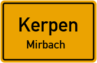 Kapellenstraße in KerpenMirbach