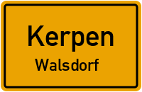 Bachstraße in KerpenWalsdorf