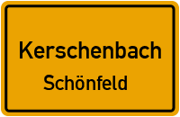 Dorfstraße in KerschenbachSchönfeld