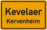 Schloßstraße in KevelaerKervenheim