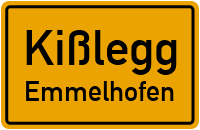 Straßenverzeichnis Kißlegg Emmelhofen