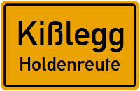Straßen in Kißlegg Holdenreute